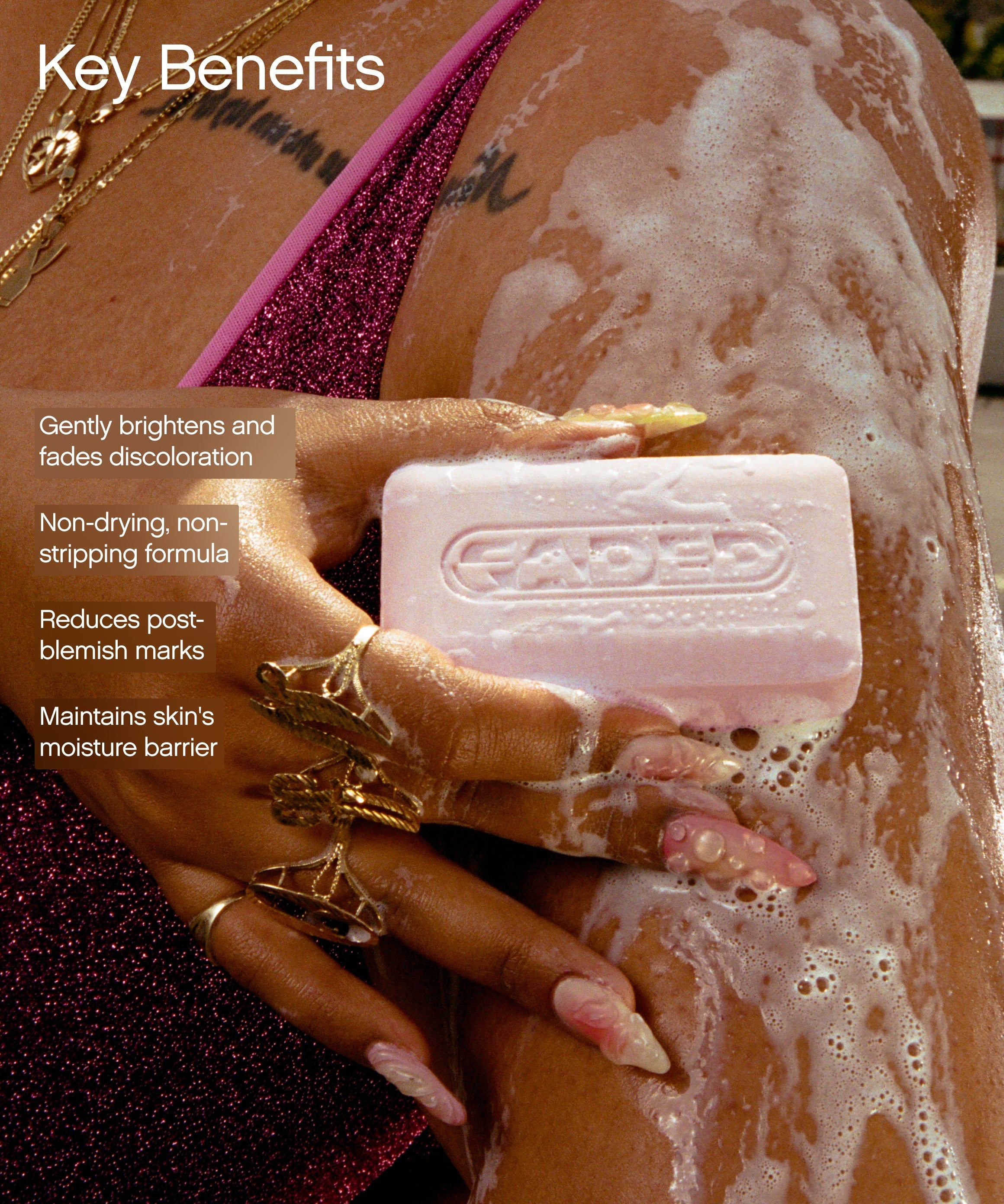 Faded Brightening Bar + Dish Set